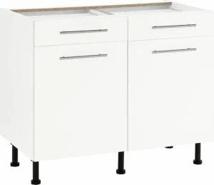 wiho Küchen Unterschrank "Ela", Breite 100 cm, höhenverstellbare Füße