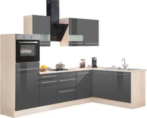 OPTIFIT Winkelküche "Bern", Stellbreite 285x175 cm, wahlweise mit E-Geräten