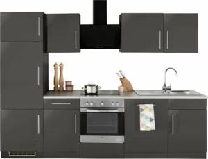 wiho Küchen Küchenzeile "Cali", mit E-Geräten, Breite 280 cm
