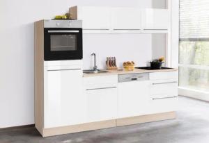 OPTIFIT Küche "Bern", Breite 240 cm, ohne E-Geräte, Stärke der Arbeitsplatte wählbar