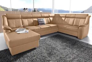 sit&more Wohnlandschaft "Basel U-Form", wahlweise mit Relaxfunktion