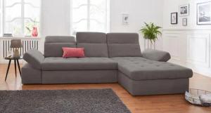 sit&more Ecksofa "Stardust L-Form", wahlweise mit Bettfunktion und Bettkasten