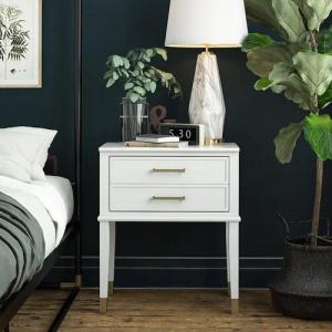 CosmoLiving by Cosmopolitan Beistelltisch "Westerleigh", (1 St.), 1 Schublade, aus pflegeleichtem MDF, Beine aus Massivholz, Höhe 72 cm