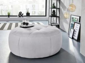 INOSIGN Hocker "Lounis", (Hockerprogramm V), Rundhocker in 2 Größen, "Soft clean" für leichte Reinigung mit Wasser