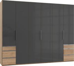 Wimex Kleiderschrank "Level by fresh to go", mit vollflächigen Glastüren