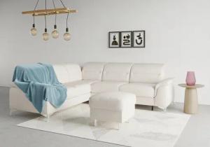 sit&more Ecksofa "Sinatra L-Form", optional mit Kopfteilverstellung und Armteilfunktion