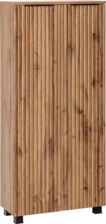 welltime Midischrank "Trento, verschiedene Ausführungen und Farben", Badmöbel, Badschrank, 60 cm breit, 2 Türen, viel Stauraum