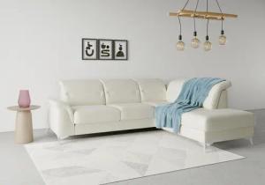 sit&more Ecksofa "Sinatra L-Form", mit Ottomane, optional mit Kopfteilverstellung und Armteilfunktion