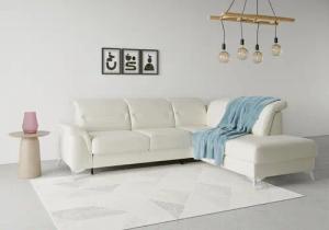 sit&more Ecksofa "Sinatra L-Form", mit Ottomane, optional mit Kopfteilverstellung und Armteilfunktion