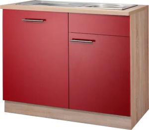wiho Küchen Spülenschrank "Montana", 110 cm breit, inkl. Tür/Griff/Sockel für vollint. Geschirrspüler