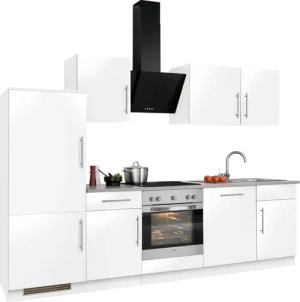 wiho Küchen Küchenzeile "Cali", mit E-Geräten, Breite 280 cm