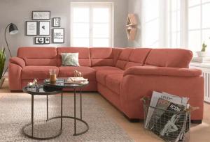 sit&more Ecksofa "Montego L-Form", wahlweise mit Bettfunktion und Schubkasten