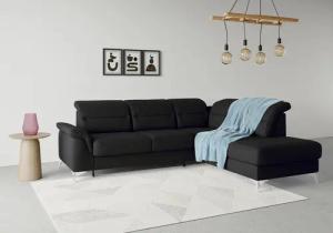 sit&more Ecksofa "Sinatra L-Form", mit Ottomane, optional mit Kopfteilverstellung und Armteilfunktion