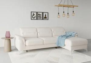 sit&more Ecksofa "Sinatra L-Form", mit Recamiere, optinal mit Kopfteilverstellung und Armteilfunktion
