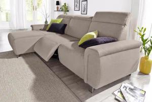 sit&more Ecksofa "Township L-Form", wahlweise mit elektrischer Wallfree-Funktion
