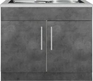 wiho Küchen Spülenschrank "Cali", 100 cm breit