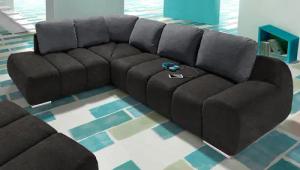 INOSIGN Ecksofa "Bono L-Form", mit Ottomane, wahlweise mit Bettfunktion