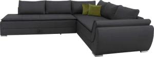 INOSIGN Ecksofa "Göteborg", mit Boxspring-Bettfunktion und Bettkasten, Dauerschlaffunktion, Topper