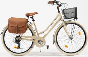 VENICE - I love Italy Cityrad "Citybike 615 Alu lady", 18 Gang, Kettenschaltung, für Damen, Kettenschaltung