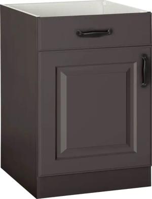 wiho Küchen Unterschrank "Erla", 60 cm breit mit Kassettenfront, ohne Arbeitsplatte