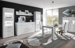 INOSIGN Wohnwand "BIANCO", (Set, 4 St.)