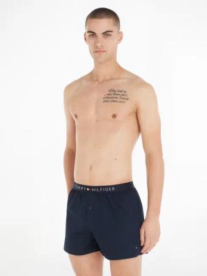 Tommy Hilfiger Underwear Webboxer, (1 St.), mit Logo am Bund