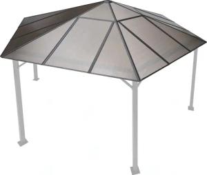 KONIFERA Pavillon-Ersatzdach "Costa Brava", für 350x350 cm, braun