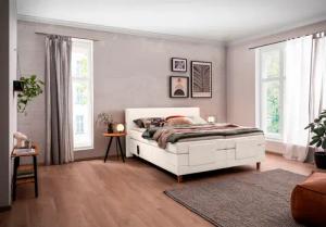 alina Boxspringbett "Primus", mit motorischer Verstellung, inkl. Matratzen und Topper