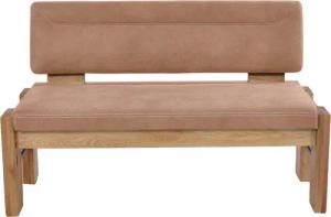 K+W Komfort & Wohnen Polsterbank, gepolsterte Stauraumbank, Massivholz, in 2 Breiten 161cm oder 181cm