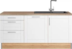 OPTIFIT Küche "Ahus", 180 cm breit, ohne E-Geräte, Soft Close Funktion, MDF Fronten