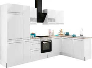OPTIFIT Winkelküche "Bern", Stellbreite 315x175 cm,wahlweise mit E-Geräten,höhenverstellb.Füße