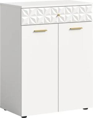 INOSIGN Kommode "Schuhkommode, 1 Schubkasten, 2 Türen, 1Einlegeboden, Ornamentabsetzung", Flur, Diele, Flurschrank, Schrank, Mehrzweckschrank, 2-türige Kommode
