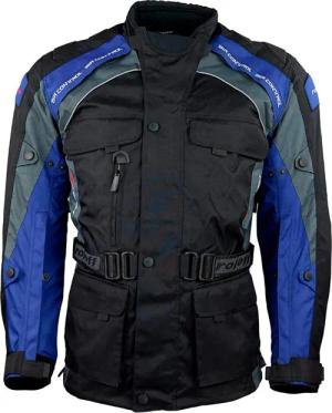 roleff Motorradjacke "Liverpool RO", Unisex, Mit Sicherheitsstreifen, 4 Taschen