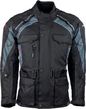 roleff Motorradjacke "Liverpool RO", Unisex, Mit Sicherheitsstreifen, 4 Taschen