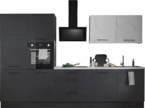 BASIC by Balculina Küchenzeile "Yorki", Breite 320 cm, wahlweise mit E-Geräten