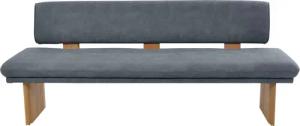 K+W Komfort & Wohnen Polsterbank "Longbeach", (1 St.), Spitzkissenoptik im Sitz, wahlweise in der Breite 204cm oder 224cm