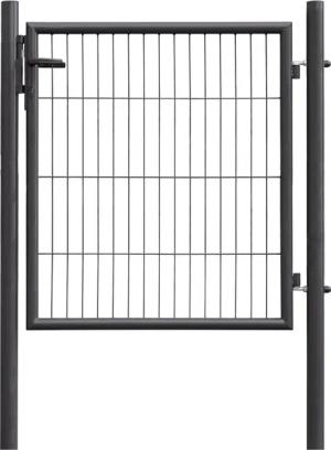 GARDEN N MORE Zauneinzeltür "Einzeltor Standard", (Set), 103 cm hoch, anthrazit