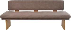 K+W Komfort & Wohnen Polsterbank "Longbeach", (1 St.), Spitzkissenoptik im Sitz, wahlweise in der Breite 204cm oder 224cm