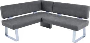K+W Komfort & Wohnen Eckbank "Santos II", gepolstert, Eckbank, wahlweise langer Schenkel 180cm rechts oder links