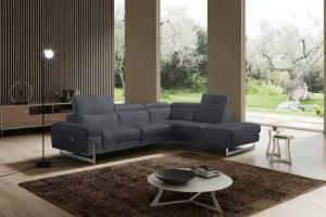 Egoitaliano Ecksofa "Candice", inkl. 2 elektrischer Relaxfunktionen, Bedienung über Taste an Armlehne