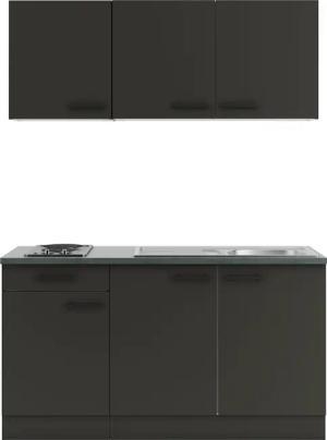 OPTIFIT Pantryküche "Palma", Breite 150 cm, wahlweise mit Unterbaukühlschrank oder Kochfeld