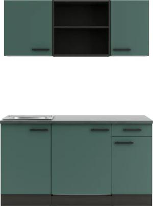 OPTIFIT Pantryküche "Palma", Breite 150 cm, wahlweise mit Unterbaukühlschrank oder Kochfeld