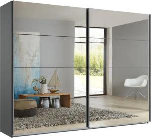 Wimex Schwebetürenschrank "England", 2-türig, mit vollverspiegelter Schrankfront, in diversen Breiten