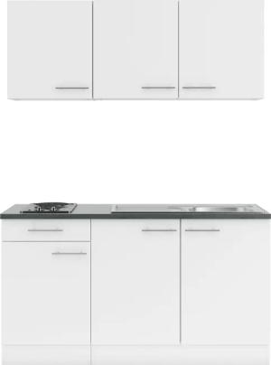 OPTIFIT Pantryküche "Bella", Breite 150 cm, wahlweise mit Kochfeld oder Unterbaukühlschrank