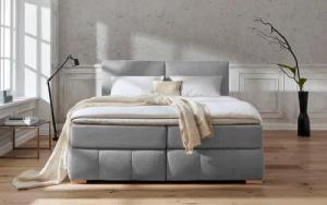 Guido Maria Kretschmer Home&Living Boxspringbett "Wehma", inkl. Topper in 3 verschiedenen Matratzen, auch in Samtstoff