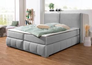 Guido Maria Kretschmer Home&Living Boxspringbett "Wehma", inkl. Topper in 3 verschiedenen Matratzen, auch in Samtstoff