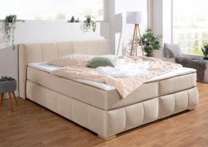 Guido Maria Kretschmer Home&Living Boxspringbett "Chelles", inkl. Kaltschaumtopper, in 5 Breiten und 3 Matratzenarten
