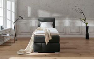 Guido Maria Kretschmer Home&Living Boxspringbett "Wehma", inkl. Topper in 3 verschiedenen Matratzen, auch in Samtstoff