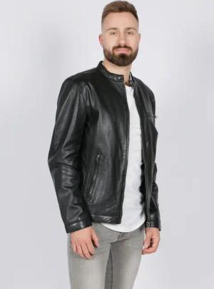 Freaky Nation Lederjacke "Easy Jim-FN"