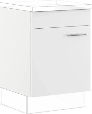 IMPULS KÜCHEN Kochfeldumbauschrank ""Prag und Valencia", Breite/Höhe: 60/72,3 cm", vormontiert, mit Soft-Close